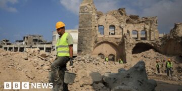 Recovery work begins at Gaza’s war-damaged heritage sites