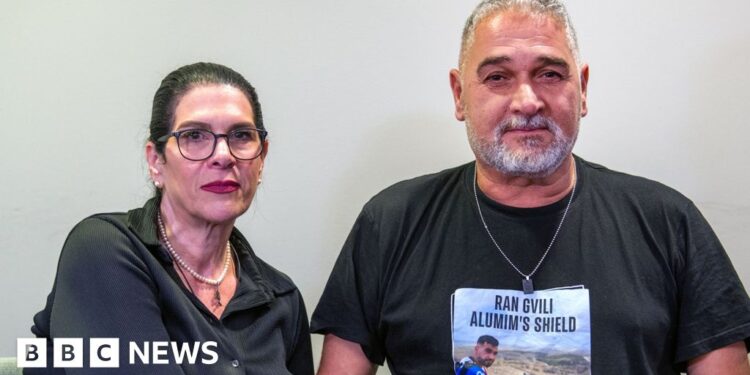 ‘All Israeli people are with us’, say parents of last dead hostage in Gaza