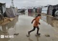 Flood misery for Gazans awaiting next stage of peace plan