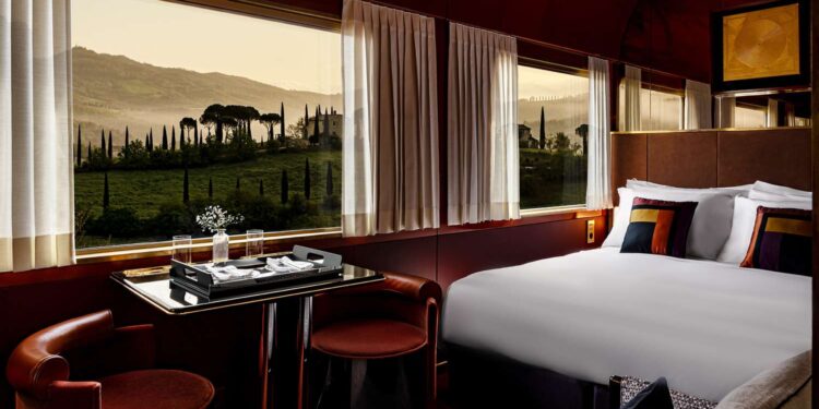 You Can Now Take a Golf-Themed Luxury Train Through Italy With Michelin-Starred Dining and Tuscan Fairways