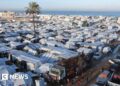 Five killed in Israeli air strikes on tents near Khan Younis, medics say