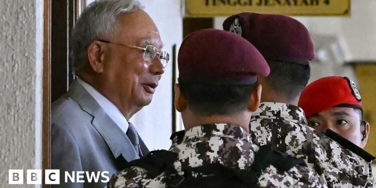Ex-Malaysia PM Najib Razak given 15-year jail term over state funds scandal