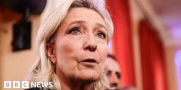 Marine Le Pen’s political fate rests on appeal trial opening in France