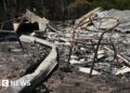 One dead and 300 buildings destroyed in Australia bushfires