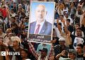 Yemen separatist leader accused of treason as Saudis strike forces