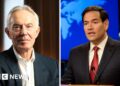 Blair and Rubio named on senior executive of Gaza ‘Board of Peace’