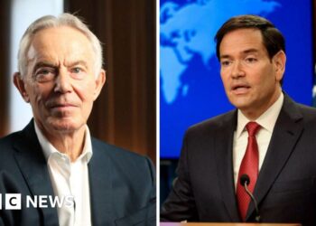 Blair and Rubio named on senior executive of Gaza ‘Board of Peace’