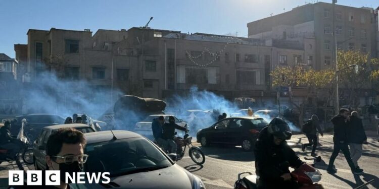 Trump intervention warning over Iran protests ‘reckless’ says foreign minister