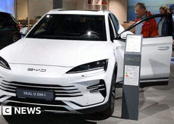 China’s BYD set to overtake Tesla as world’s top EV seller