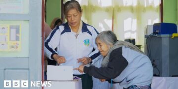 Party backed by generals set for landslide in ‘sham’ Myanmar election