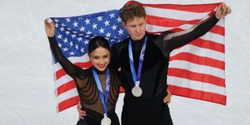 A silver ending to a golden Olympic career for Madison Chock and Evan Bates