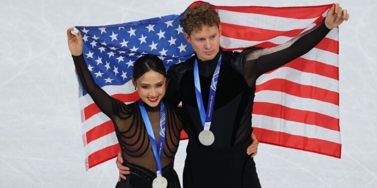 A silver ending to a golden Olympic career for Madison Chock and Evan Bates
