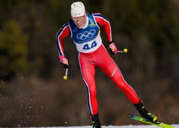 Norwegian skier Klaebo ties record for golds in multiple Winter Olympics