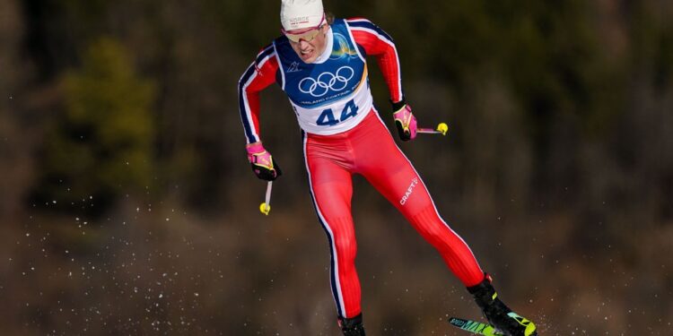 Norwegian skier Klaebo ties record for golds in multiple Winter Olympics