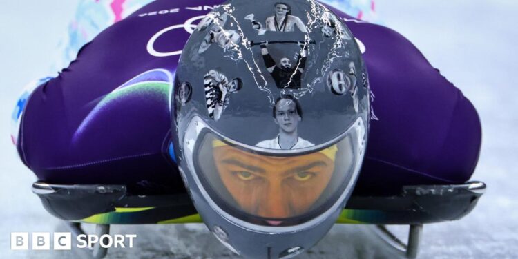 Vladyslav Heraskevych: Ukraine skeleton racer says IOC banned war victims helmet