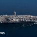 US says it shot down Iranian drone flying towards aircraft carrier