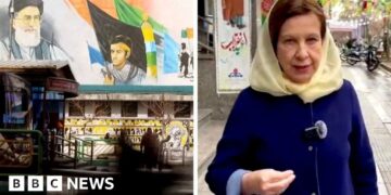 BBC’s Lyse Doucet in Tehran for first time since unprecedented protest crackdown