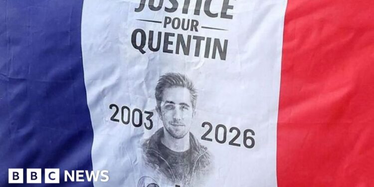 Nine arrested in France over death of far-right student