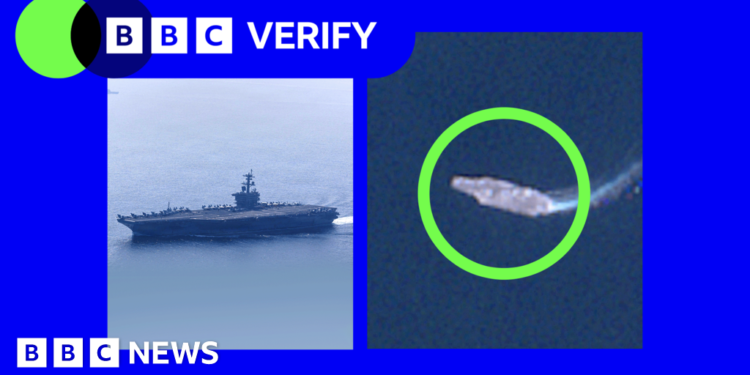 US build-up of warships and fighter jets tracked near Iran