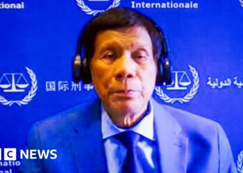 Ex-Philippine president faces court for crimes against humanity