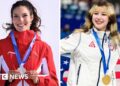 The two Chinese-American Olympians competing for rival superpowers