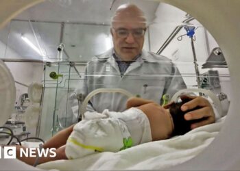 Inside Gaza hospital struggling to provide care to newborn babies