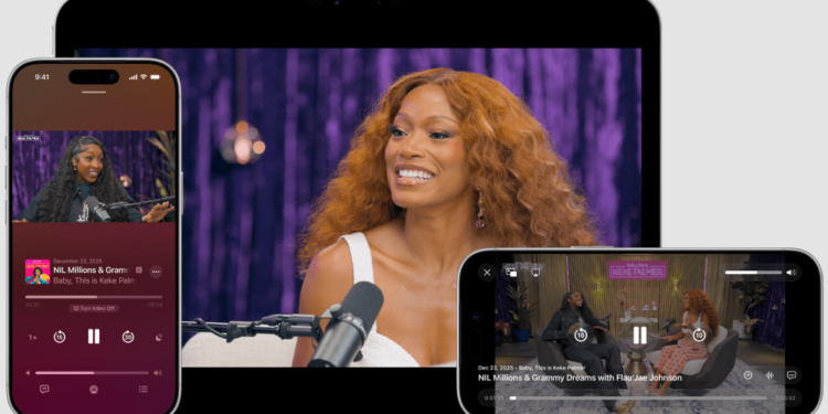 Apple Podcasts Launching New Video Features