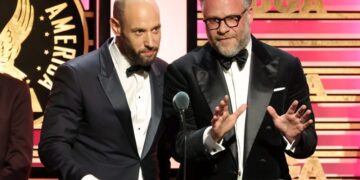 Seth Rogen Hails Catherine O’Hara as ‘Utter Genius’ at DGA Awards