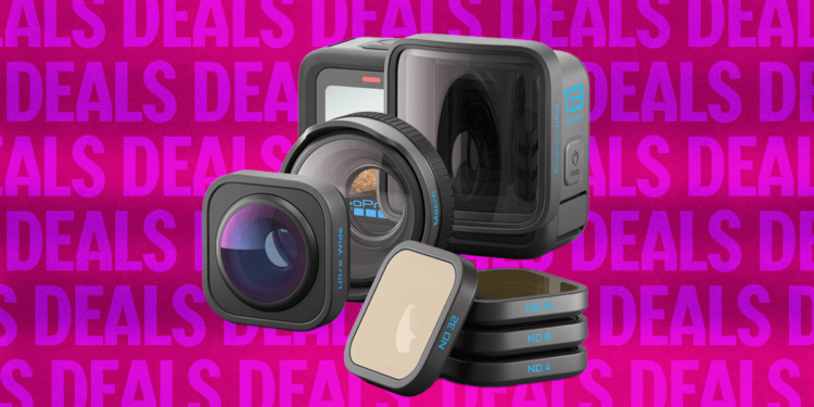 This GoPro and Lens Bundle Is $200 Off