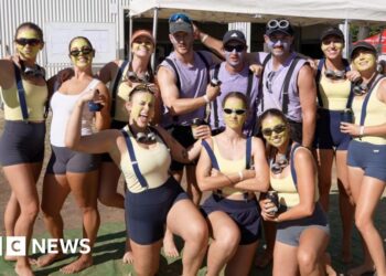 Welcome to Australia's hottest beach event – nowhere near the sea
