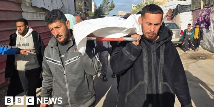 Israeli strikes kill 20 in Gaza, hospitals say, after soldier wounded by gunfire