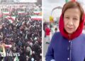 BBC in Tehran sees government’s ‘political reply’ to protests