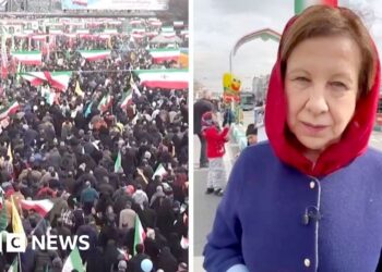 BBC in Tehran sees government’s ‘political reply’ to protests