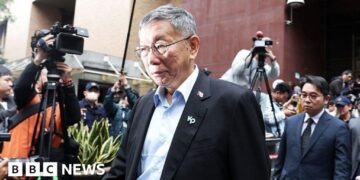 Ex-Taiwan presidential hopeful sentenced to 17 years for corruption