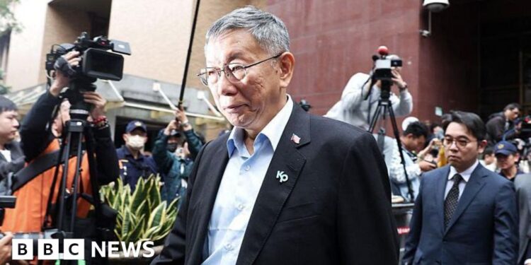 Ex-Taiwan presidential hopeful sentenced to 17 years for corruption