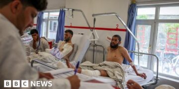 Air strike hit Kabul rehab centre as patients ate dinner, survivor tells BBC
