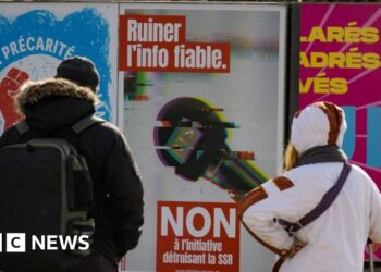 Swiss reject right-wing plan to cut licence fee for public broadcaster