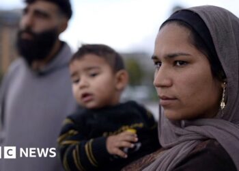 BBC speaks to displaced families in Lebanon