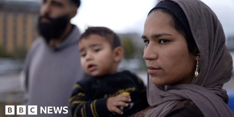BBC speaks to displaced families in Lebanon