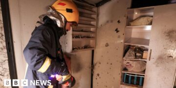 Three Palestinian women killed as missile debris hits West Bank beauty salon