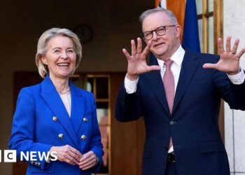 Australia and EU agree sweeping trade deal in face of global uncertainty