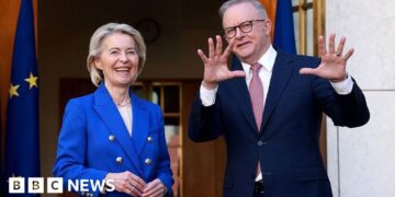 Australia and EU agree sweeping trade deal in face of global uncertainty