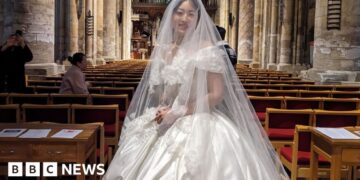 How a medieval English abbey became a Chinese wedding destination