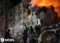 Russian strike on Kharkiv apartment block kills seven
