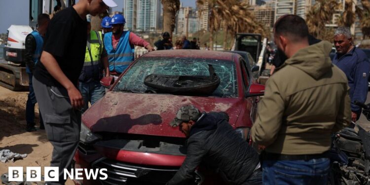 Israel pounds Beirut suburbs and south Lebanon after Hezbollah rocket barrage