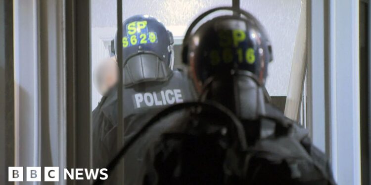 Thirteen arrested in joint Scotland and Spain gangland raids