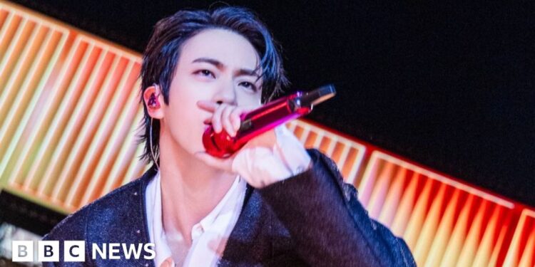 Pop megastars BTS electrify historic centre of Seoul with comeback concert