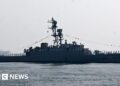 The final voyage of the Iranian warship sunk by the US