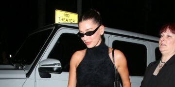 Hailey Bieber Expands the Definition of “Church Clothes”