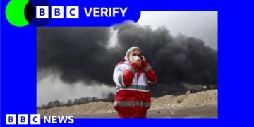 Air strikes cause black rain and ‘unprecedented’ pollution in Tehran, scientists say